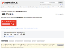 Tablet Screenshot of polilingo.pl